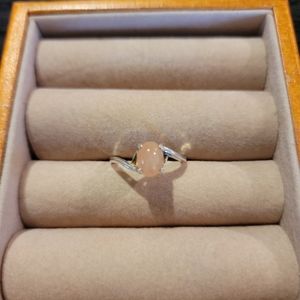 3 for $15 Orange moonstone Ring